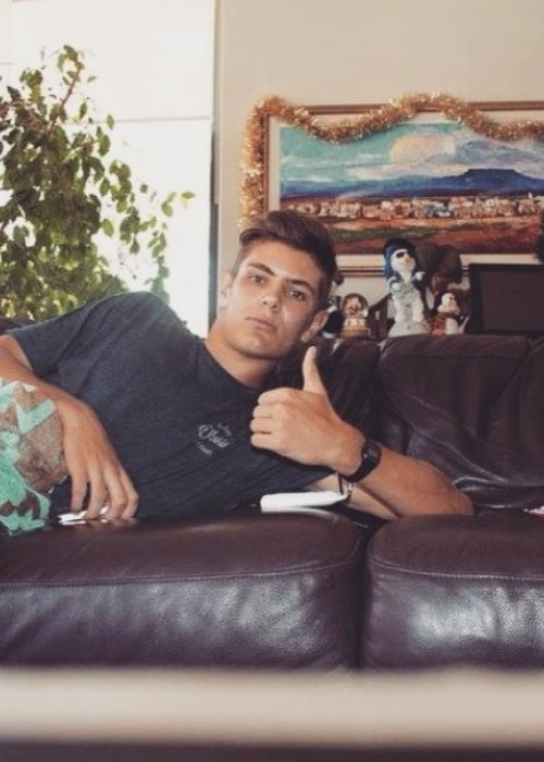 Aaron Hardie as seen in an Instagram Post in January 2015