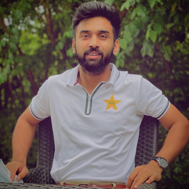 Abdullah Shafique as seen in a picture that was taken in August 2021