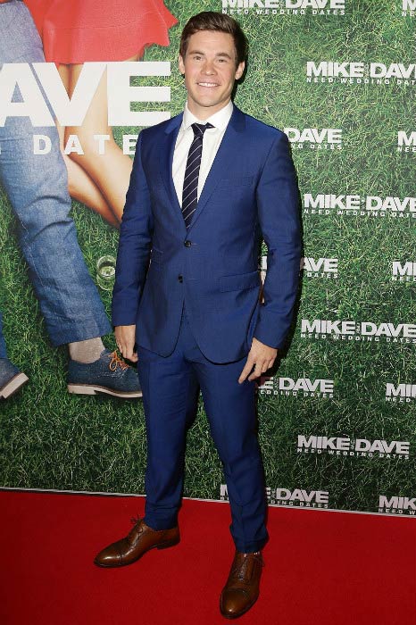 Adam DeVine at the &ldquo;Mike and Dave Need Wedding Dates&rdquo; fan premiere in July 2016