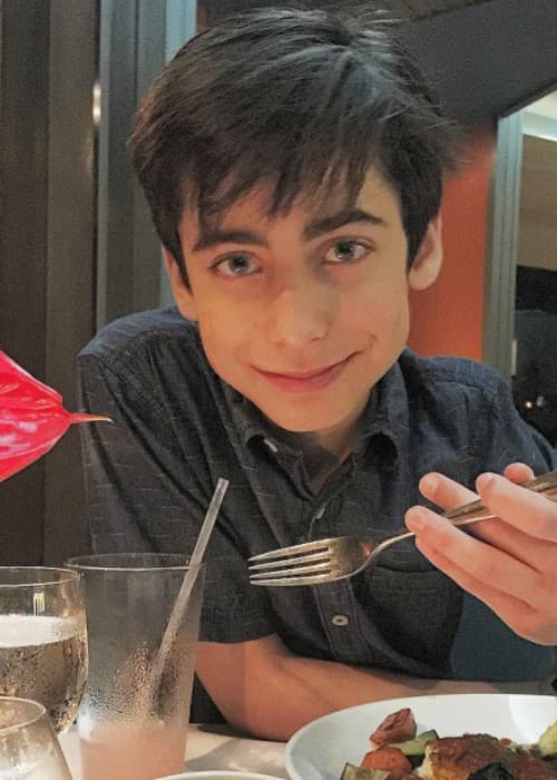 Aidan Gallagher as seen in April 2017