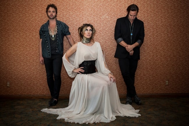 Aja Volkman with Nico Vega