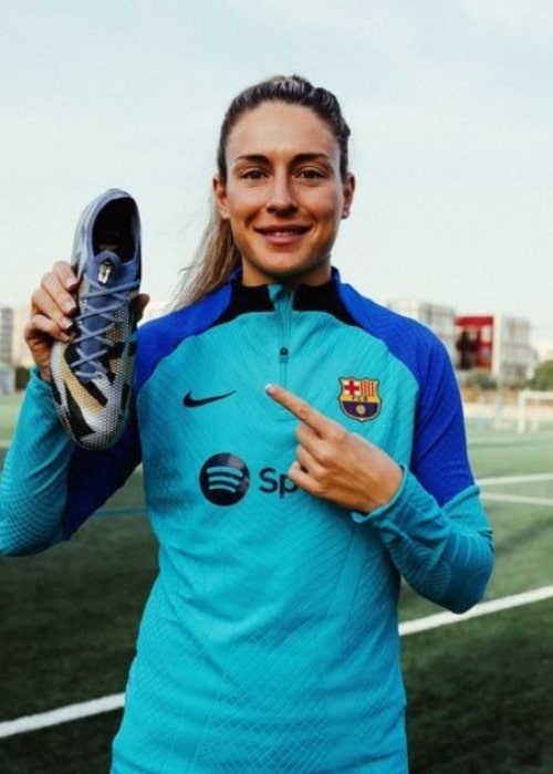 Alexia Putellas as seen in an Instagram Post in October 2022