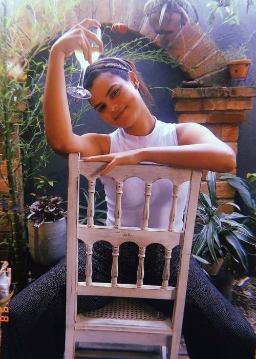 Amanda Magalh&atilde;es as seen in a picture that was taken in January 2022