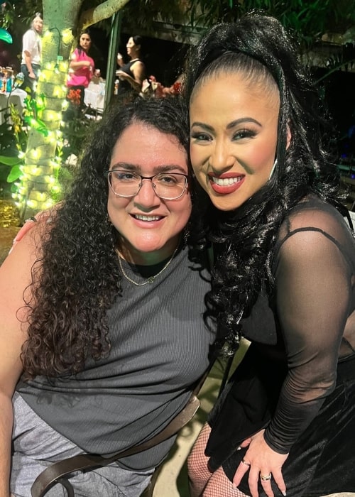 Amanda Solis as seen in a picture that was taken with Olga in June 2023, in Midland, Texas