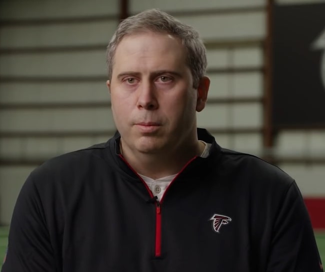 Arthur Smith as seen as Atlanta Falcons head coach in 2021