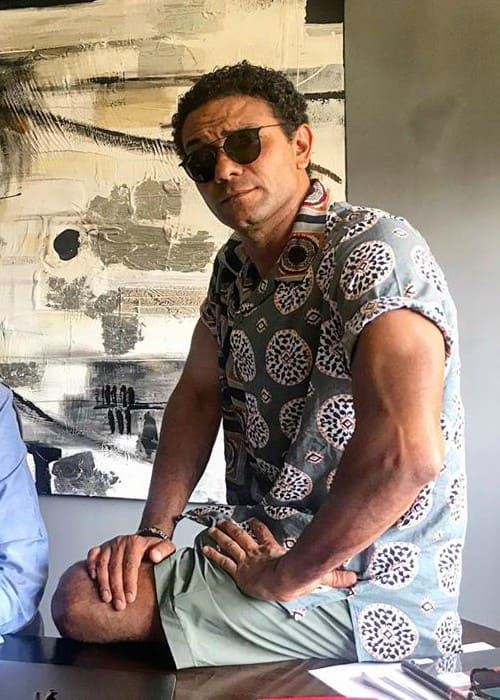 Asser Yassin in an Instagram post as seen in July 2019
