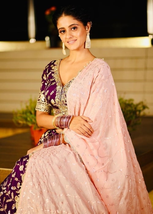 Ayesha Singh in a picture that was taken in January 2023
