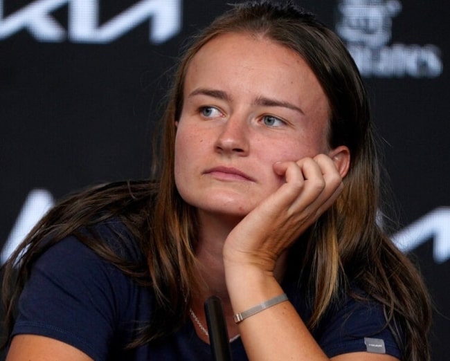 Barbora Krejč&iacute;kov&aacute; in February 2021