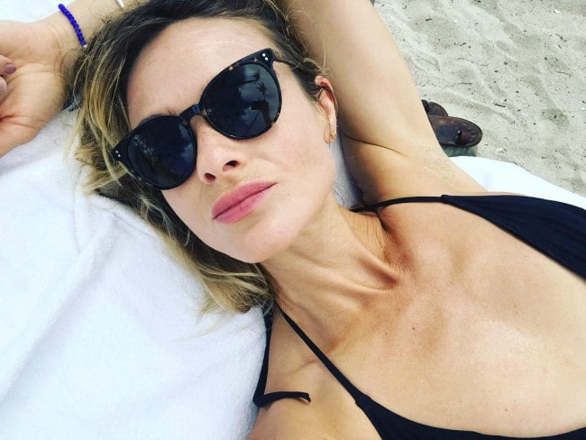 Beau Garrett in a selfie as seen in April 2019