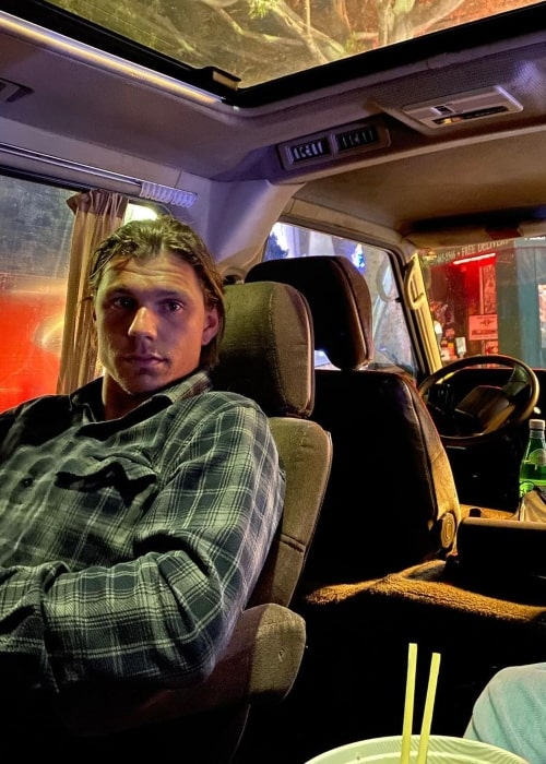 Ben Smith-Petersen as seen in a picture that was taken in March 2021