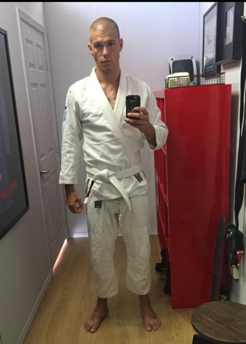 Ben Smith-Petersen as seen in a selfie that was taken in April 2021