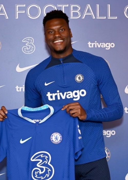 Beno&icirc;t Badiashile as seen in an Instagram Post in January 2023
