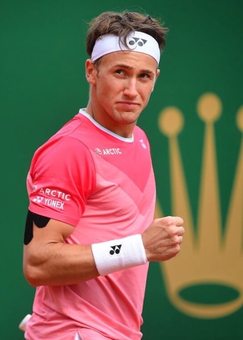 Casper Ruud as seen in an Instagram Post in April 2021