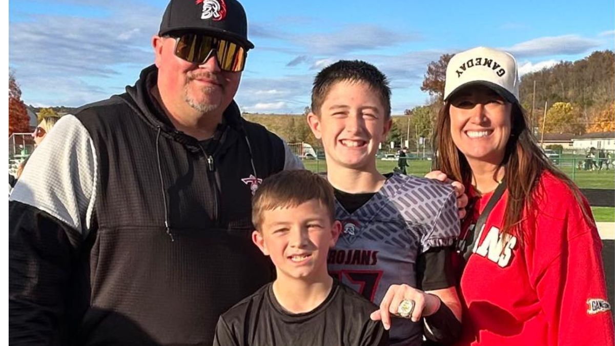 Bright, Indiana Mourns Beloved Trojans Youth Football Coach Chad Bruce, 41; Survived by Wife Kendra and Sons Brooks and Boone