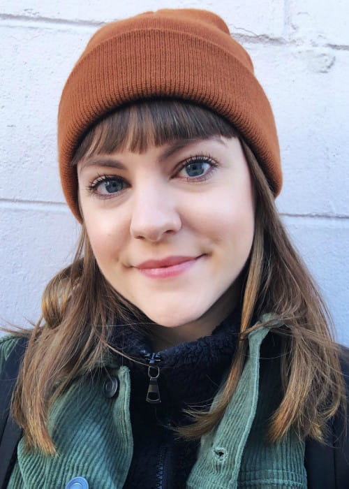 Chanelle Peloso in a selfie in March 2019