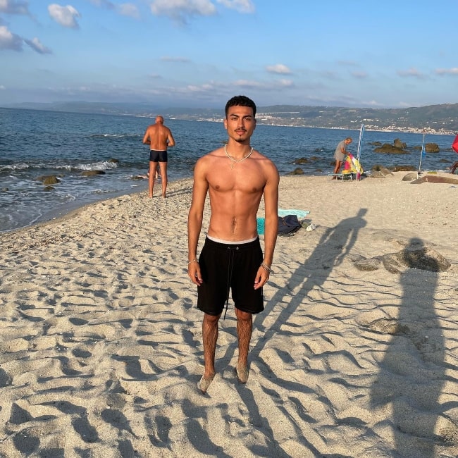 Child.still as seen in a picture that was taken in August 2022, in Lam&eacute;zia, Calabria, Italy