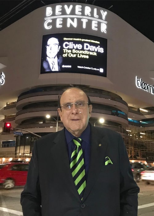 Clive Davis as seen in an Instagtram Post in September 2017