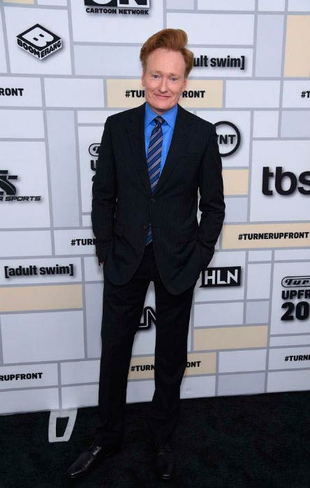 Conan O&rsquo;Brien at the Turner Upfront event in May 2015