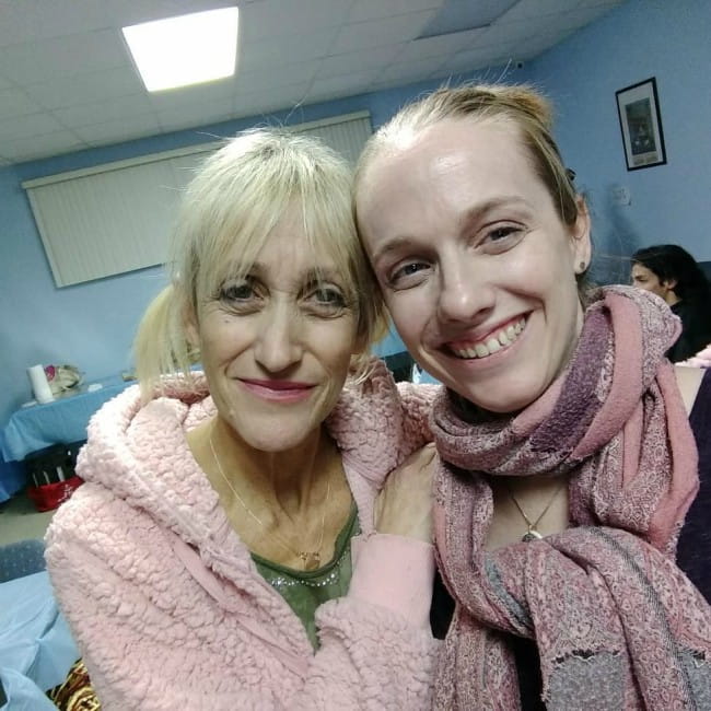 Constance Shulman (Left) and Helen Abell in a selfie in December 2018