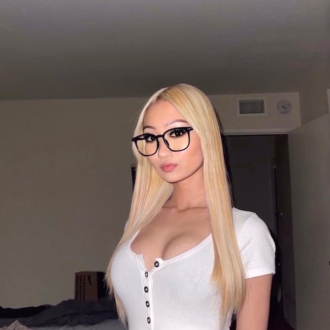 Daniella Dena as seen in a selfie that was taken in July 2021