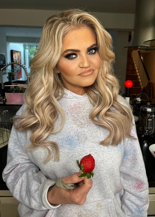 Danniella Westbrook as seen in a picture that was taken in February 2023