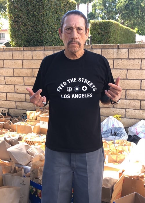 Danny Trejo as seen in an Instagram Post in August 2020