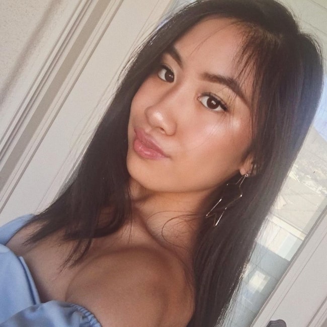 Dawn Morante as seen while clicking a selfie in October 2019