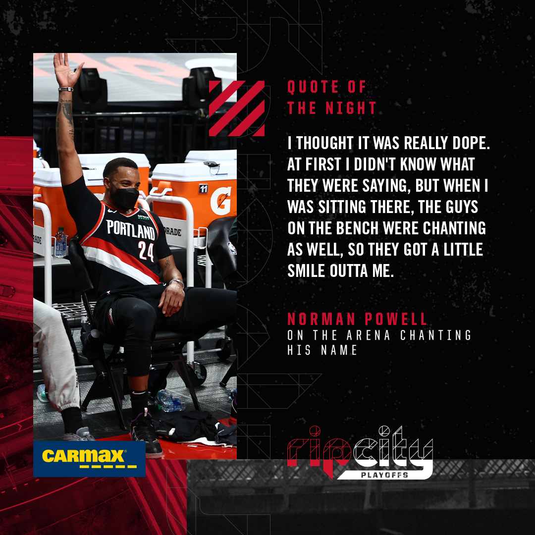 The Trail Blazers tied the series 2-2 with the Nuggets