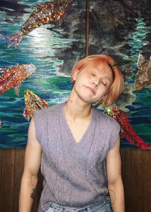 E'Dawn as seen while posing in January 2019