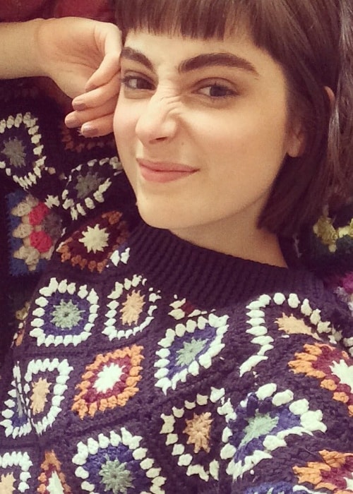 Ellise Chappell as seen while taking a selfie in August 2016