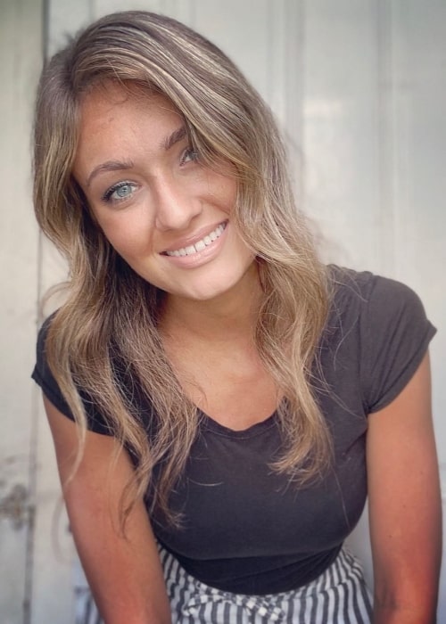 Esther Bates as seen in a selfie that was taken in July 2020