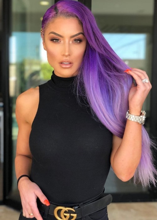 Eva Marie as seen in October 2019