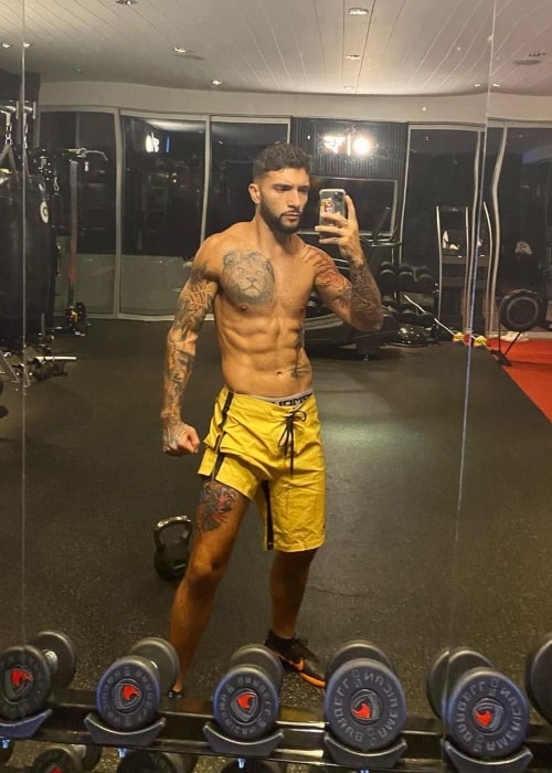 FaZe Temperrr as seen in a selfie that was taken in October 2020