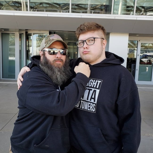 Ghost Aydan in a picture that was taken in March 2019