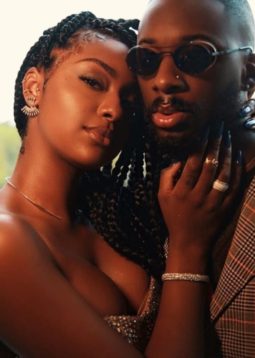 GoldLink and Justine Skye as seen in 2019