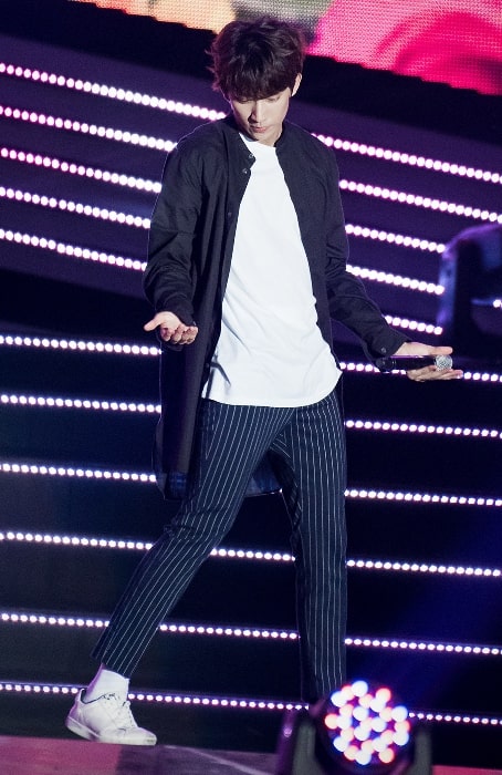Gongchan as seen at WFMF concert on September 11, 2016