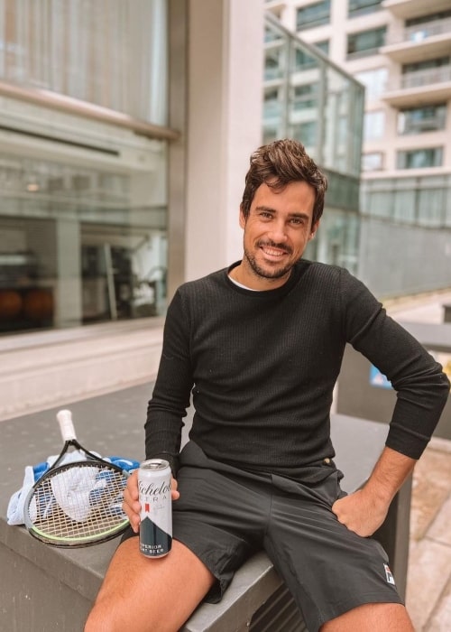 Guido Pella as seen in a picture that was taken in May 2022
