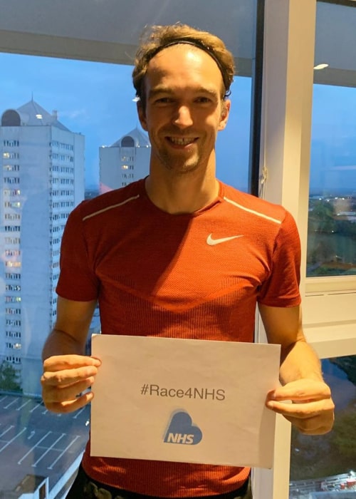 Harry Tincknell as seen in an Instagram Post in April 2020