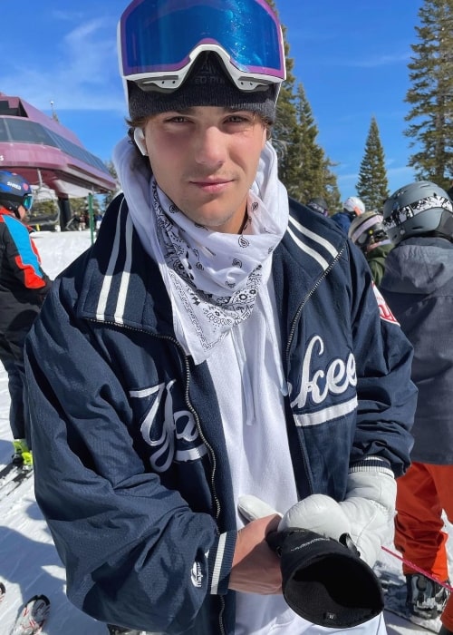 Hayden Yezak as seen in a picture that was taken in February 2022