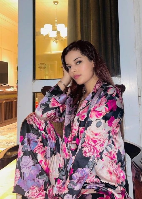 Isha Negi as seen in a picture that was taken in May 2022