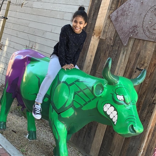 Jaidyn Triplett as seen in a picutre that was taken in Downtown, San Luis Obispo, California in April 2019