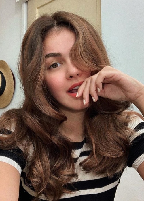 Janine Gutierrez as seen in a selfie taken in August 2019