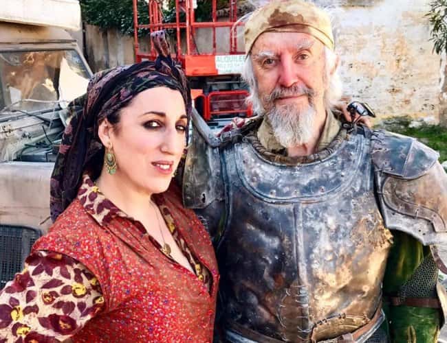 Jonathan Pryce and Rossy de Palma as seen in May 2018