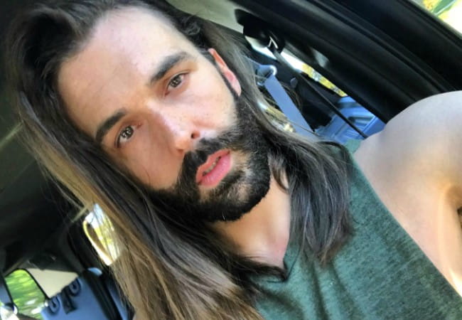 Jonathan Van Ness in a selfie as seen in April 2018