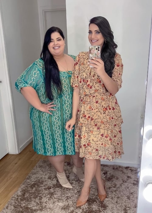 Juliana Nehme as seen in a picture with Michele Nehme in S&atilde;o Paulo, Brazil in May 2021