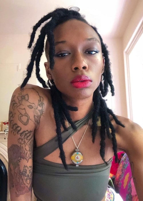 Junglepussy as seen in a picture that was taken in June 2021