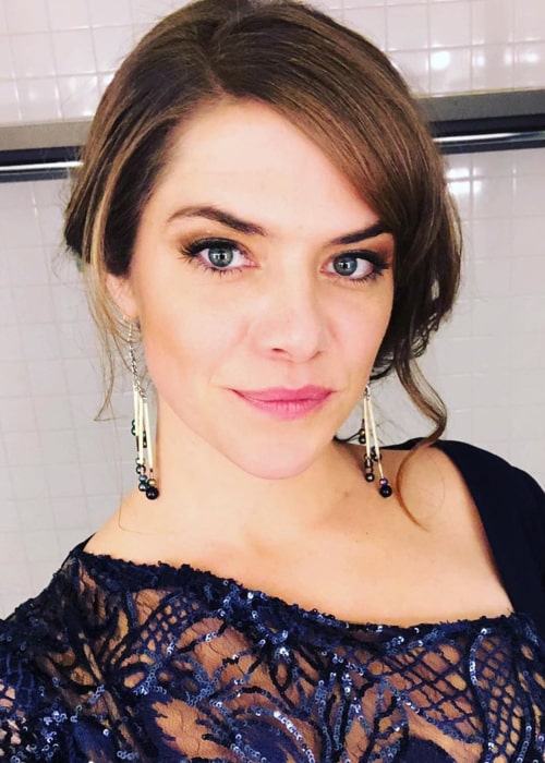 Kaniehtiio Horn in an Instagram selfie from June 2019