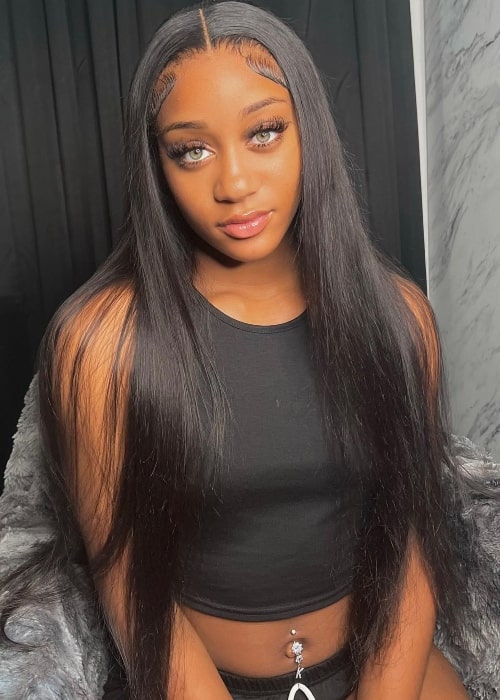 Kendalle Sands as seen in a picture that was taken in August 2022, in Miami, Florida