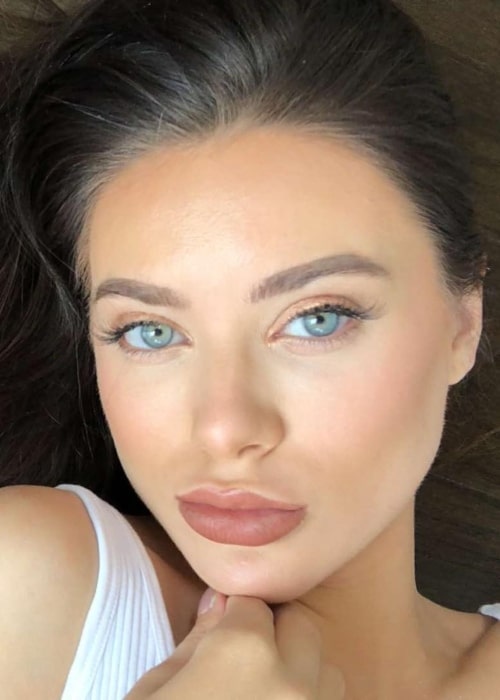 Lana Rhoades as seen in a selfie that was taken in November 2018