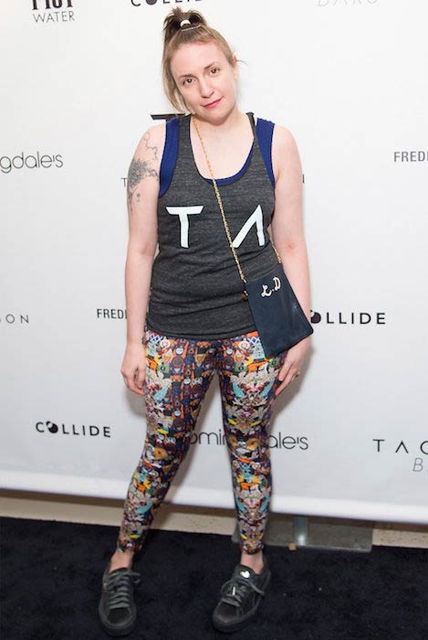 Lena Dunham after weight loss